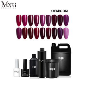 AS Offre Spéciale 15ml vernis à ongles en Gel Soak Off 18 couleurs OEM Design personnalisé Art résine violet UV LED vernis à ongles <span class=keywords><strong>manucure</strong></span> - Product Image 1