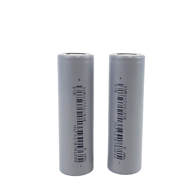 EVEOriginal Factory 21700 50E Grade a Power Cell 5000mAh 3.7V Battery for Battery Packs & Drone Tools with 2000 Cycles