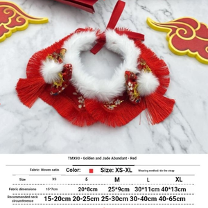 Sciarpe per gatti, Decorazioni per cani, Sciarpe, Campanelle di Natale, Animali domestici, Salviette per il festival di Natale, <span class=keywords><strong>Capodanno</strong></span> - Product Image 6