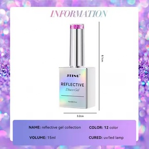 JTING - Colección de Esmaltes de Uñas en Gel Reflectantes de 12 Colores, Esmalte de Uñas en Gel con Destellos de Diamante Súper Brillantes, ODM/OEM, Personalización Privada Gratuita - Product Image 4