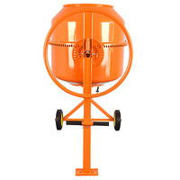 Malaxeur à béton électrique 70L-260L Portable Haute efficacité Moteur 1000W 220V 2M/H Multi-matériaux Chantier Marque OUNO 1 an