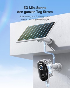 Caméra solaire <span class=keywords><strong>A1</strong></span> 3W pour la sécurité, extérieure, étanche IP67, câble de 4 m, compatible avec les séries N1/S1 - Product Image 3