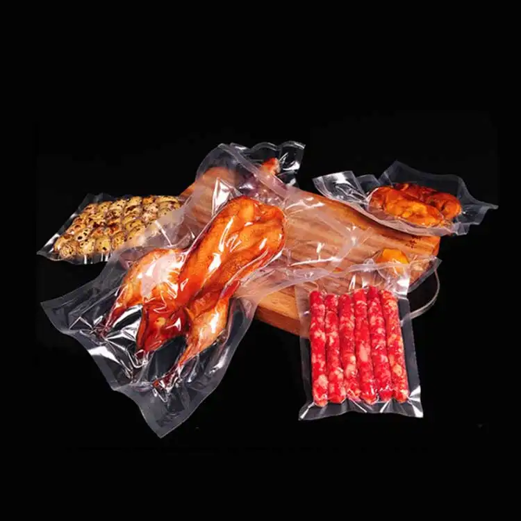 Пользовательские печатные прозрачные 3-х боковые герметичные замороженные пищевые пластиковые сухие пакеты вакуумные пакеты реторты