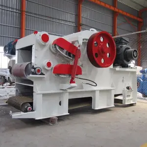 45kw CE Approved Industrial Tree Cutting Chipper Machine /Construction Plate Chipper Wood Shredder Machine