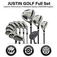 Ensemble complet de clubs de golf professionnels pour hommes, logo personnalisé OEM ODM, ensemble complet avec driver, fers et putter