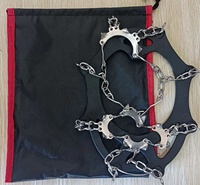 Crampons antidérapants pour chaussures, 10 ou 18 pointes, pour la marche et la randonnée sur glace et neige