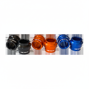 Per KTM SX-F 450 23-25 distanziali ruota posteriore nera 20mm & 15mm cromata in lega e alluminio - Product Image 1