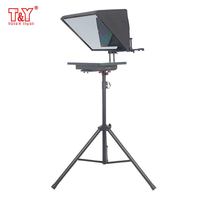 Grabación de video y audio Artefacto TV Prompter 22 ''HD Monitor Entrevista Teleprompter con control remoto