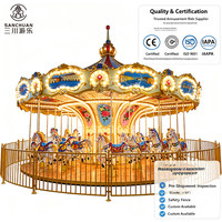 Manège pour enfants, jeux de parc d'attractions, carrousel, aire de jeux intérieure pour enfants, cheval de carrousel pour enfants