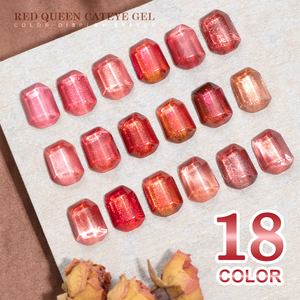 Westink Beauty-Esmalte de uñas de gel UV para arte de uñas, Ojo de gato, reina roja, muestra gratis de LED - Product Image 2