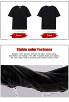 T-shirt homme personnalisé respirant en gros – T-shirt personnalisé sérigraphié – T-shirt homme à manches courtes col rond/col en V multicolore