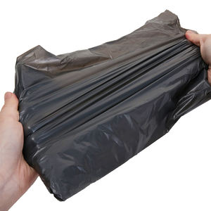 Sac poubelle moyen Wast à bouche plate de couleur rose personnalisée de fournisseur d'usine de dessus plat - Product Image 3