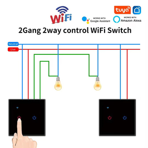 Interruptor Táctil Inteligente WiFi EU TUYA de 1/2/3/4 Botones, 100-240V, Interruptor de Luz Inteligente para el Hogar, Compatible con Smart Life - Product Image 6