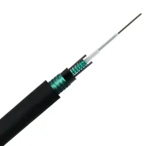 Outdoor Anti Rodent Underground Direct Burial Centeral Loose Tube 24 core single mode armoured osp fiber optic cable