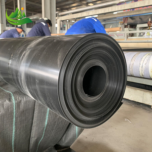 Géomembrane HDPE 1mm-2mm résistante aux UV, revêtement pour bassin, barrage, aquaculture, fermes de crevettes, biodigesteur, décharge, usine, étangs à poissons, fermes - Product Image 3