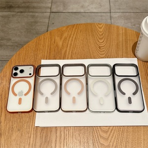 Nueva Funda Magnética Mate con Sensación de Piel para iPhone 17 Pro Max/17 Pro, con Recubrimiento Electrolítico - Product Image 2