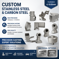 Pièces moulées sur mesure en acier inoxydable 316 JBD, haute résistance à la corrosion pour applications de citerne chimique