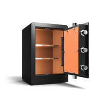 Caja Fuerte de Seguridad Inteligente Chen Guang para el Hogar, con Llave Biométrica de Huella Dactilar, Antirrobo, de Acero, para Dinero, Joyas y Documentos - Comercial