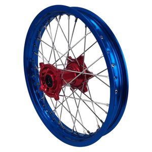 Juego Completo de Ruedas Delanteras y Traseras de Aluminio CNC de 21 y 19 Pulgadas Anodizadas para <span class=keywords><strong>Honda</strong></span> CRF CRF R CRF X Dirt Bike <span class=keywords><strong>Motocross</strong></span> Off Road Enduro - Product Image 5