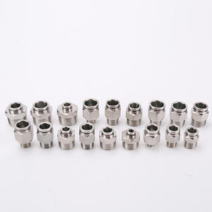Connecteurs pneumatiques à connexion rapide tout métal Connecteurs de tuyau d'air en acier inoxydable pour pièces pneumatiques - Product Image 4