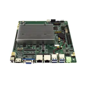 OEM/ODM Tersedia MINI-ITX Standar J6412 2 * RJ45 Mainboard Industri Motherboard Tertanam