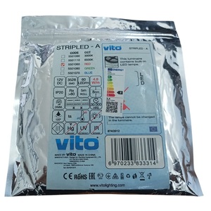 Tira de LED Luz Roja 5M 12V 4.8W por Metro, Iluminación Flexible para Uso Interior y Exterior - Product Image 3