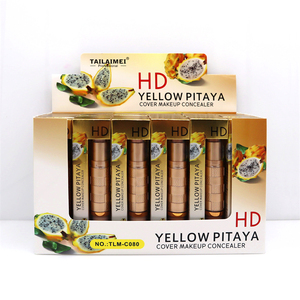 C080 Hot TLM Maquillaje <span class=keywords><strong>Amarillo</strong></span> Pitaya Hd <span class=keywords><strong>Corrector</strong></span> Hidratante <span class=keywords><strong>Corrector</strong></span> Y Resaltador Maquillaje <span class=keywords><strong>Corrector</strong></span> Contorno Base Stick - Product Image 3