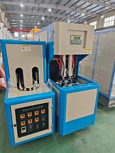 מכונת ניפוח אוטומטית חדשה לבקבוקי PET עם בקר PLC של מיצובישי, רכיבי SMC, מנוע, משאבה, מסבים ומנוע לייצור בקבוקים של 2 ליטר - Product Image 2