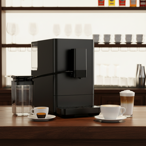 Machine à <span class=keywords><strong>café</strong></span> entièrement automatique et programmable, légère, avec système de préparation du lait <span class=keywords><strong>en</strong></span> poudre, pour usage domestique, commercial, hôtelier et bar. - Product Image 3