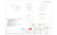 Conector Circular HX Factory Direct DS-5-07C, Hembra DIN Vertical de 5 Pines, Montaje en PCB, 5 Núcleos