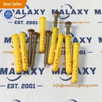 MALAXY Cheville murale de fixation de cadre en nylon Ancrages en plastique expansibles