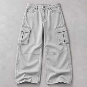 Pantaloni <span class=keywords><strong>Cargo</strong></span> Personalizzati da Uomo, Invernali in <span class=keywords><strong>Lino</strong></span>, per Escursionismo, Lavoro, Streetwear, Casual, di Alta Qualità - Product Image 2
