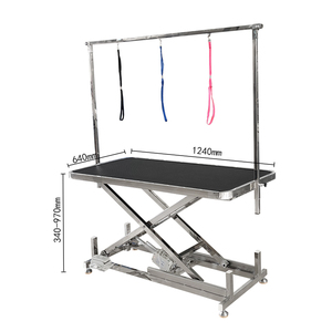 โต๊ะกรูมมิ่งไฟฟ้าสำหรับสัตว์เลี้ยง แมว สุนัข ใช้สำหรับกรูมมิ่งและอบแห้งขน โต๊ะกรูมมิ่งขนาดใหญ่สำหรับร้านขายสัตว์เลี้ยง - Product Image 6