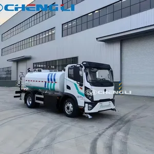 Arroseur électrique zéro émission avec lavage avant et pulvérisation arrière pour chantier de construction - Product Image 4
