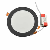 Panneau de plafond mince encastré LED modifiable à intensité variable ultra-mince pour accessoires de mur rideau nord-américain