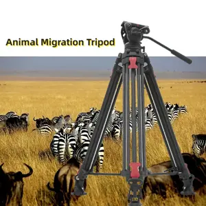 Supporto professionale universale dei treppiedi della Base della macchina fotografica DSLR di KINGJOY Video VT-2500