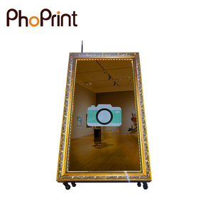 Gian Hàng Chụp Ảnh Tiệc Tự Động 65 Inch Gian Hàng Gương Thần Kỳ Đám Cưới - Product Image 4