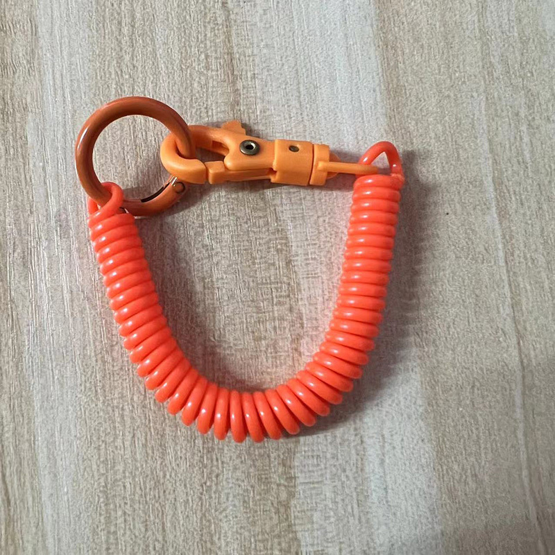 Spring Retractable Keyblade Wholesale Spiral Retractable Spring Coil Keychain - Safe & Stylish