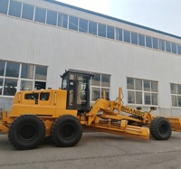 Niveleuse de terrain renforcée de 16 tonnes avec moteur inspecté fiable de 132 kW pour l'ingénierie routière polyvalente