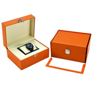 Customized Brand High Quality Luxury Box Packaging CMYK Printing Logo Luxury Watch Box Packaging For Gift