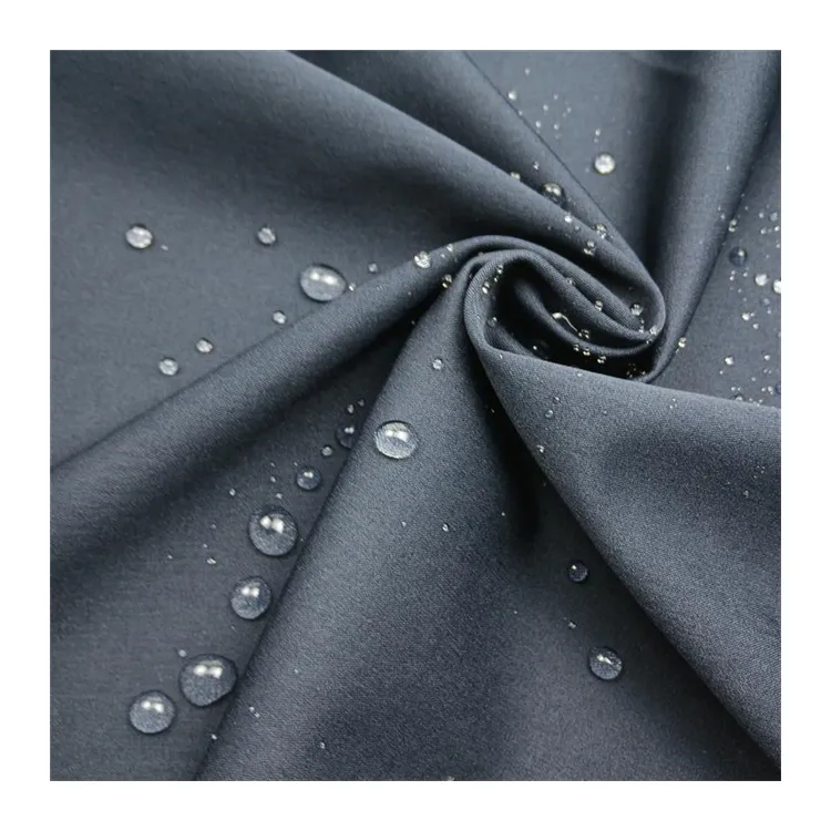 Tissus d'extérieur en polyester softshell coupe-vent collé en TPU extensible imperméable pour vestes