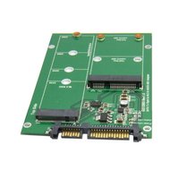 Adaptateur de convertisseur PCBA OEM ODM OBM Mini PCIe MSATA SSD NGFF SATA vers SATA III pour disque dur