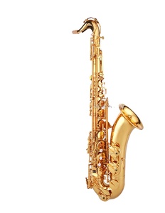 <span class=keywords><strong>Sassofono</strong></span> Tenore di Alta Qualità con Finitura Laccata Oro, Produzione OEM e ODM Cinese - Product Image 1