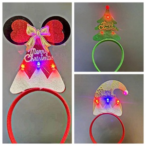 Cappello Natalizio Fascia per Capelli Albero di Natale Babbo Natale Corna di Renna Accessori per Capelli Decorazioni per Feste di Natale e <span class=keywords><strong>Capodanno</strong></span> Travestimenti - Product Image 3