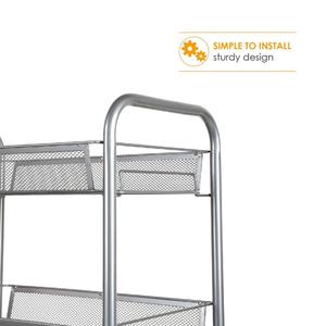 Wholesale Hot Sales <strong>Kitchen</strong> <strong>Vegetable</strong> Trolley Fruit Storage Shelf Organizer <strong>Kitchen</strong> Trolleys Storage Holder <strong>Racks</strong> - Product Image 5