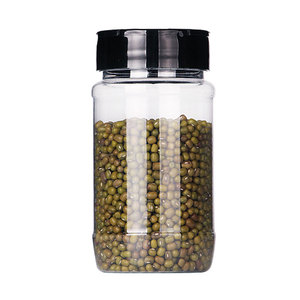 Frascos de plástico con tapa abatible para condimentos, especias, hierbas, polvos, ajo, gránulos, 8 oz - Product Image 5