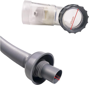 ท่อระบายน้ำแบบปรับแต่งได้ PP ท่อระบายน้ำแบบยืดหดได้ ท่อระบายน้ำในครัว ท่อระบายน้ำกันรั่ว อุปกรณ์ห้องน้ำ อ่างล้างจาน - Product Image 4