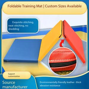 เสื่อโยคะพับได้หลากสีกันลื่น รุ่นใหม่ สำหรับยิมนาสติก โยคะ พิลาทิส ออกกำลังกายที่บ้าน และศิลปะการต่อสู้ - Product Image 5