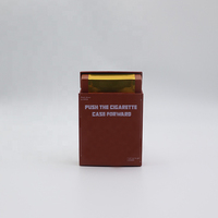 Caja de Cigarrillos Vacía con Tapa Abatible, Segura para Niños, Personalizada, Impresa, de Cartón, para Conos Pre-Enrollados