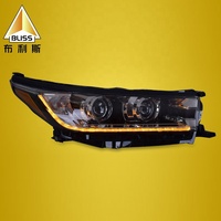 Pièces détachées de course, phares de voiture à LED FQD244, modifications de phares de voiture, phares laser pour Toyota Highlander 2015-2017